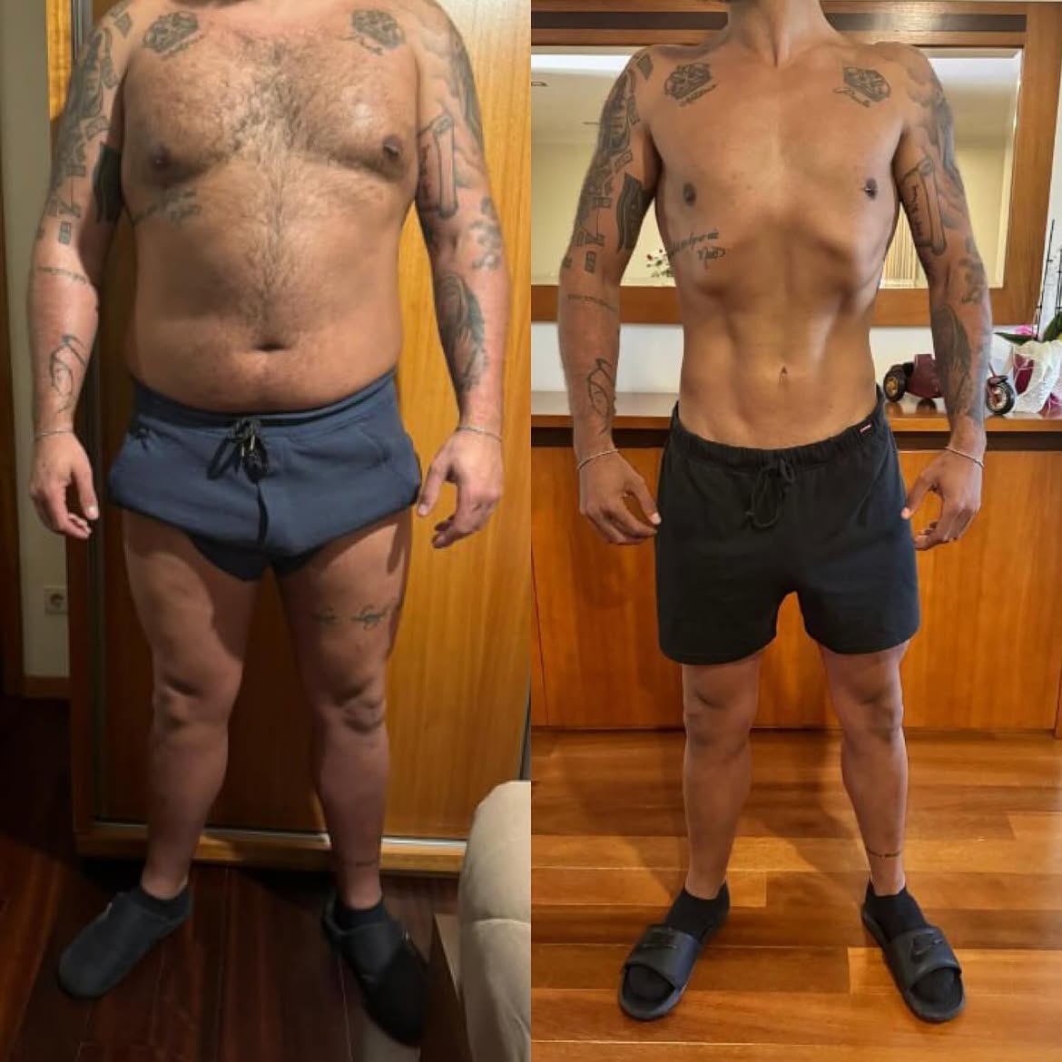 Antes e depois 8